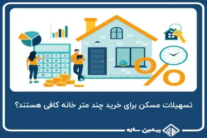 تسهیلات مسکن برای خرید چند متر خانه کافی هستند؟