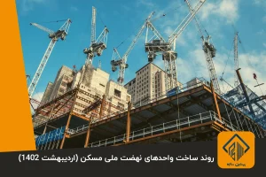 روند ساخت واحدهای نهضت ملی مسکن اردیبهشت 1402