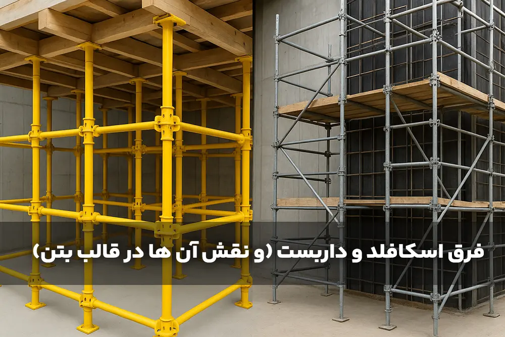 تفاوت اسکافلد و داربست معمولی