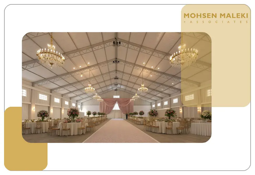 هزینه ساخت سوله برای تالار