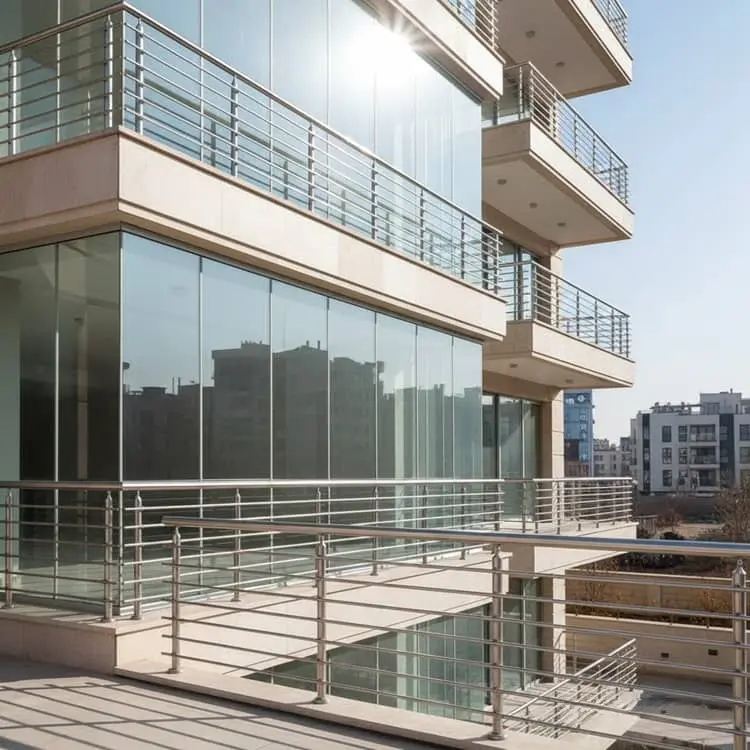 اهیمت نرده استیل در نمای ساختمان
