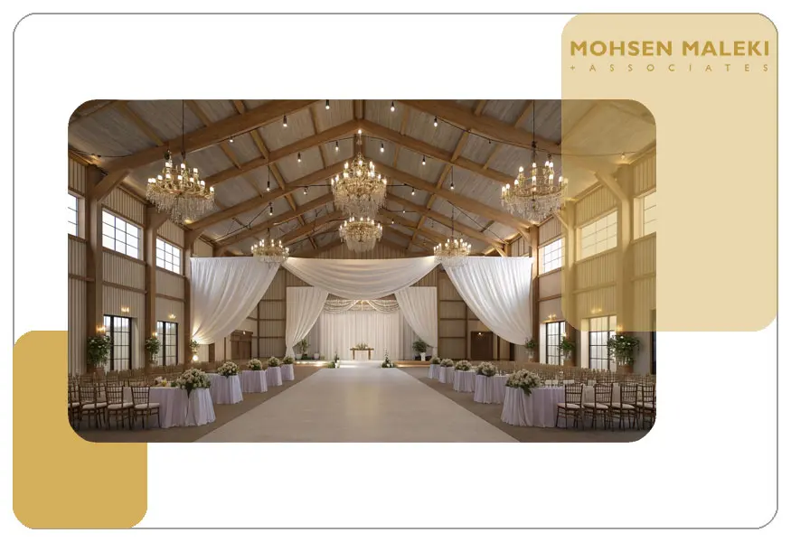 هزینه ساخت سوله برای تالار عروسی
