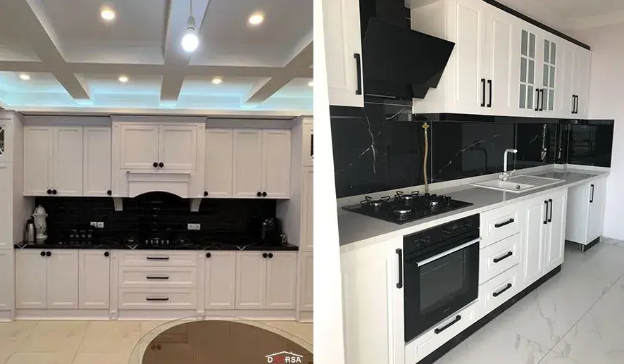 طرح جدید کابینت آشپزخانه ممبران