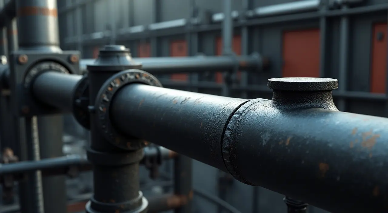 نگهداری و تعمیرات لوله سیاه: راهکارهای پیشگیرانه و رفع مشکلات رایج