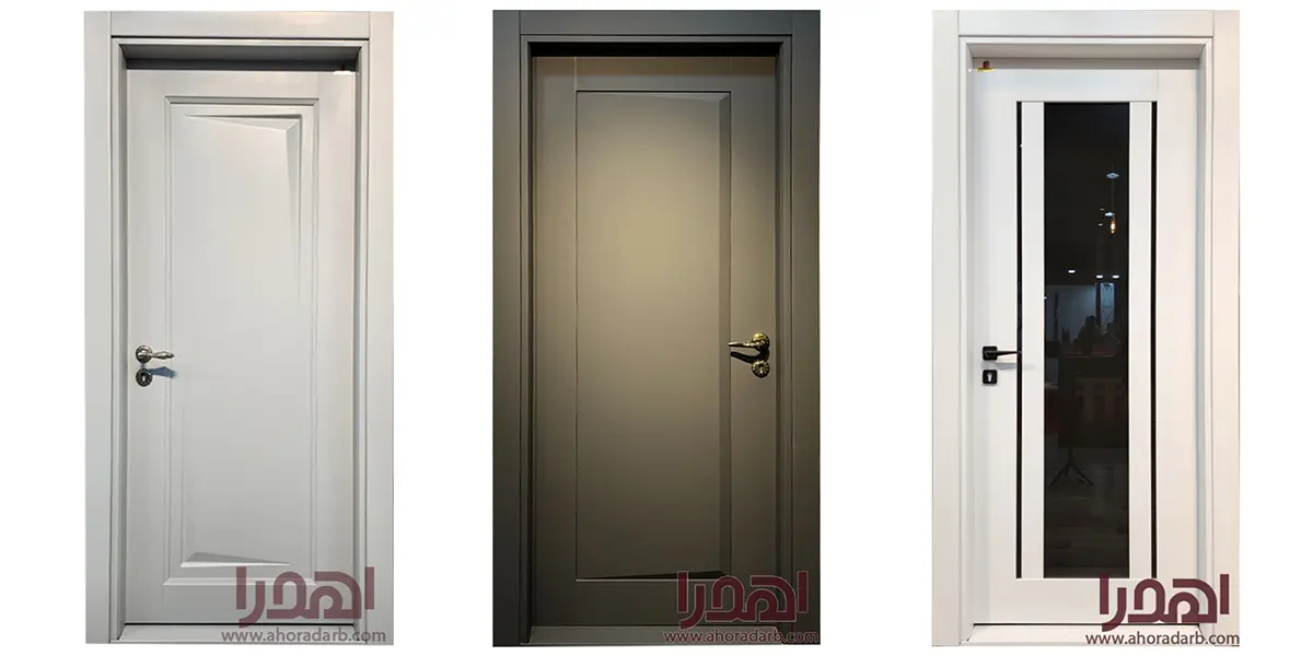 درب اتاق MDF برند اهورا درب