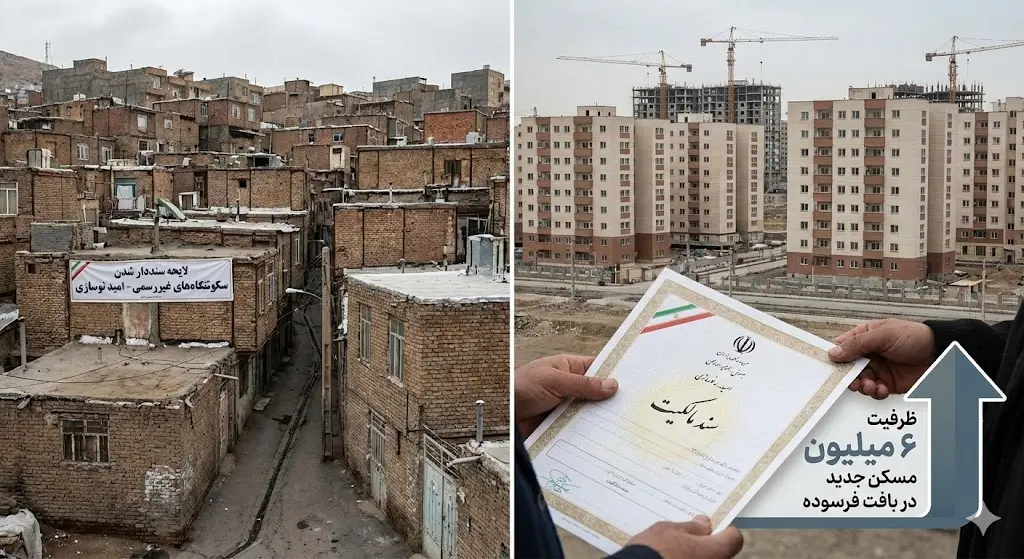 لایحه سنددار شدن سکونتگاههای غیررسمی