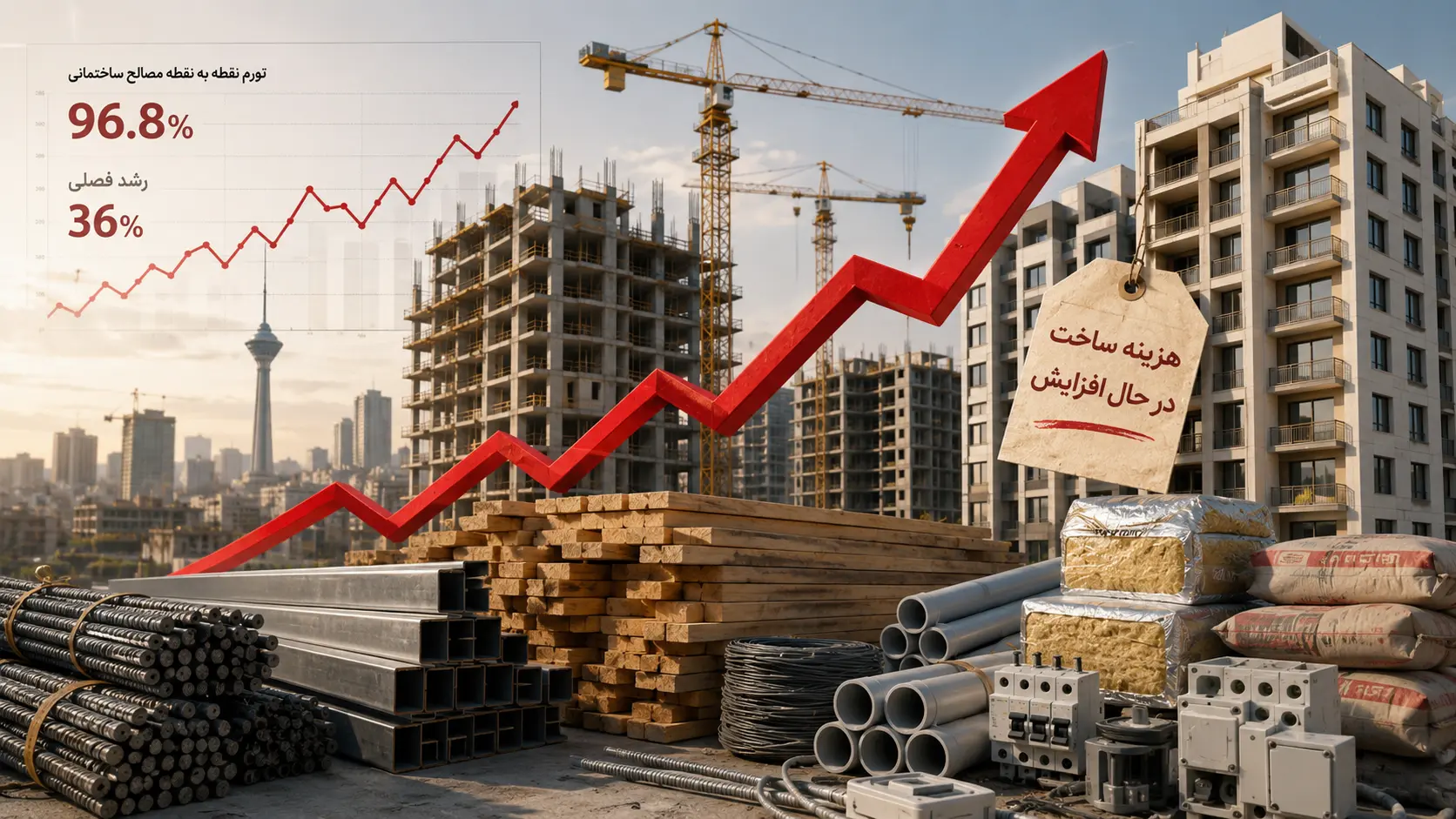 inflation of building materials