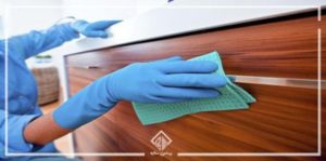 تمیز کردن کابینت | طریقه تمیز کردن کابینت