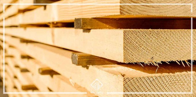 چوب در صنعت ساخت وساز